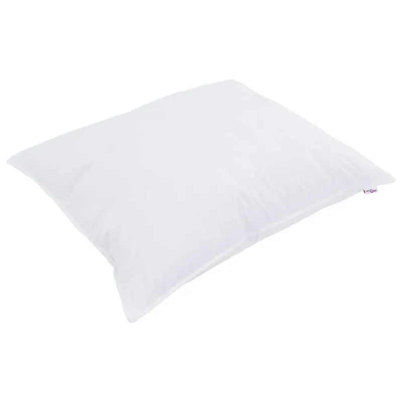 Pagalvė su pagalve 2 pcs Balta 70 x 90 cm Medvilnė