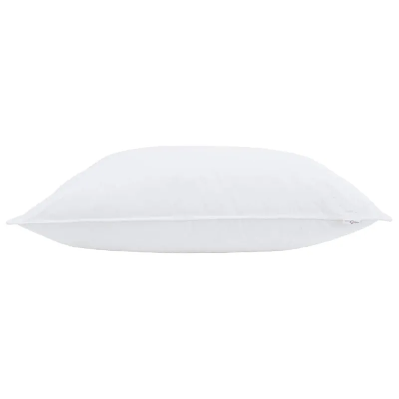 Pagalvė su pagalve 2 pcs Balta 70 x 90 cm Medvilnė