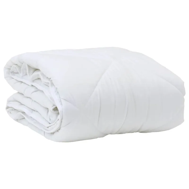 Antklodė Balta 220 x 135 x 4 cm Poliesteris