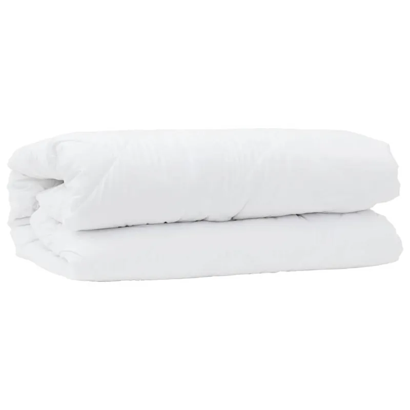 2-in-1 Antklodė Balta 200 x 140 x 10 cm Poliesteris