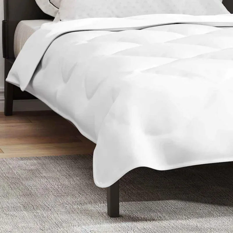2-in-1 Antklodė Balta 200 x 140 x 10 cm Poliesteris