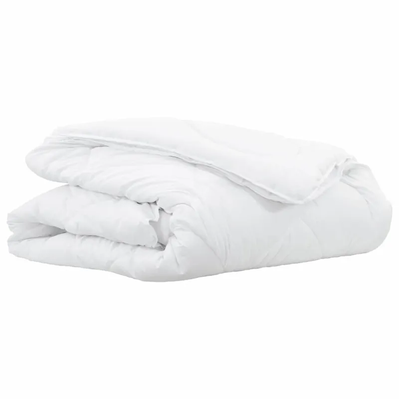 2-in-1 Antklodė Balta 221 x 140 x 10 cm Poliesteris