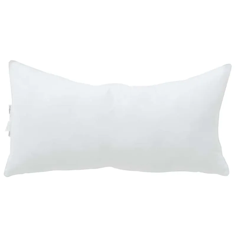 Pagalvė Balta 80 x 42 x 20 cm Medvilnė ir poliesteris