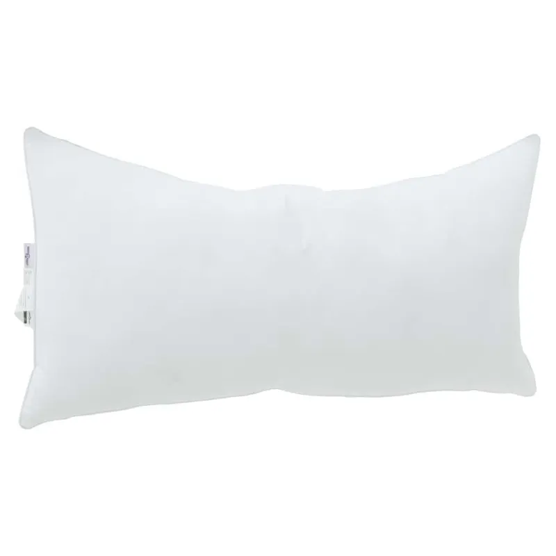 Pagalvė 2 pcs Balta 80 x 40 x 20 cm Medvilnė ir poliesteris