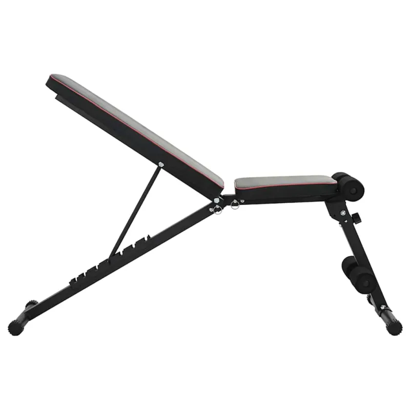 Svorio suoliukas Juoda 131 x 41 x 110 cm