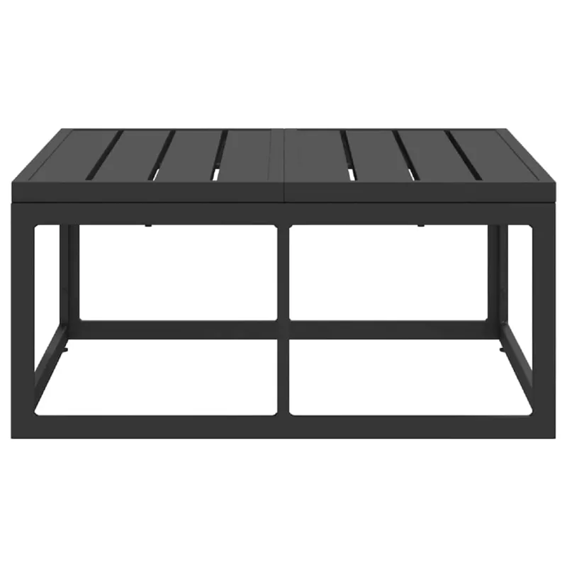 Lauko Baldai Juoda 70 x 70 x 32 cm metalas