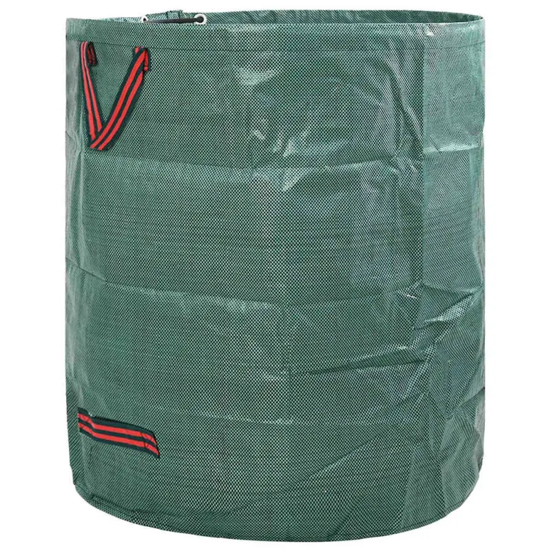 Sodo atliekų maišai 12 pcs Žalia 45 x 45 x 76 cm Polipropilenas