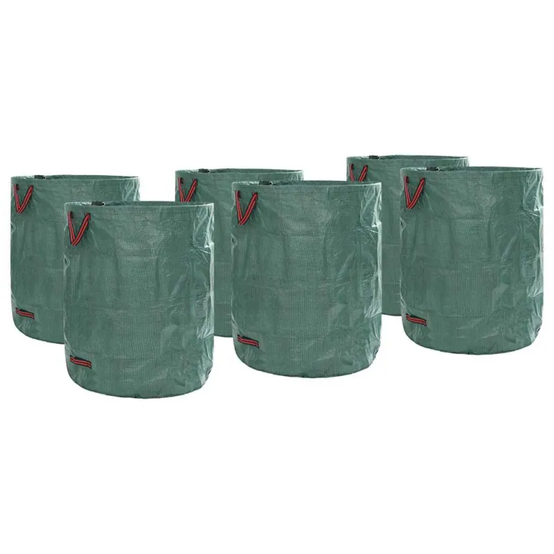 Sodo atliekų maišai 12 pcs Žalia 79 x 79 x 99,5 cm