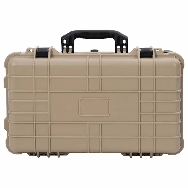 Kieta bagažo dėžė Smėlio 56 x 35 x 23 cm Polipropilenas ir ABS