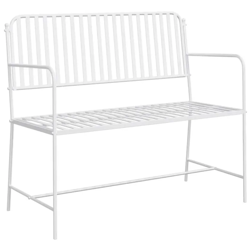 Sodo suolas Glausta balta 103,5 x 51,5 x 90 cm Plienas
