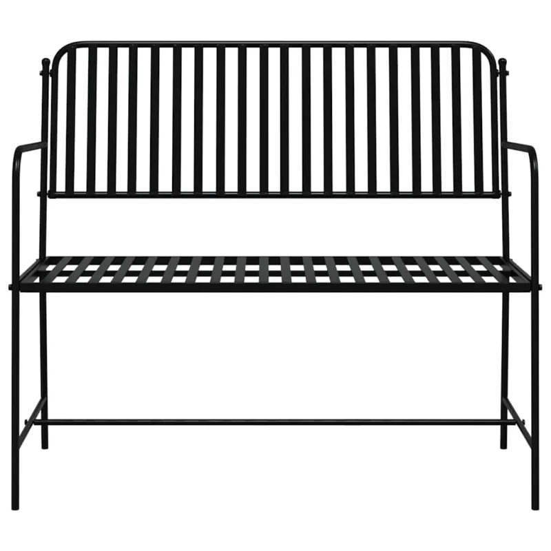 Sodo suolas Juoda 103,5 x 51,5 x 90 cm Plienas