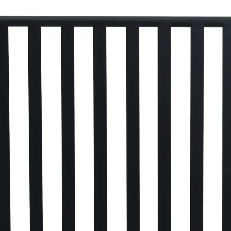 Sodo suolas Juoda 103,5 x 51,5 x 90 cm Plienas