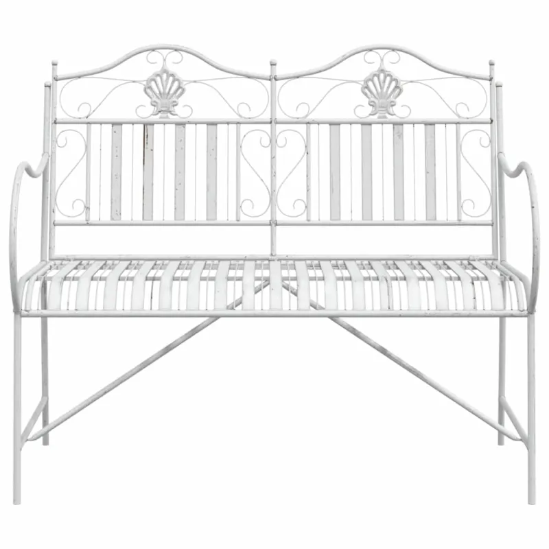 Sodo suolas Antikinė balta 103,5 x 59 x 89 cm Plienas