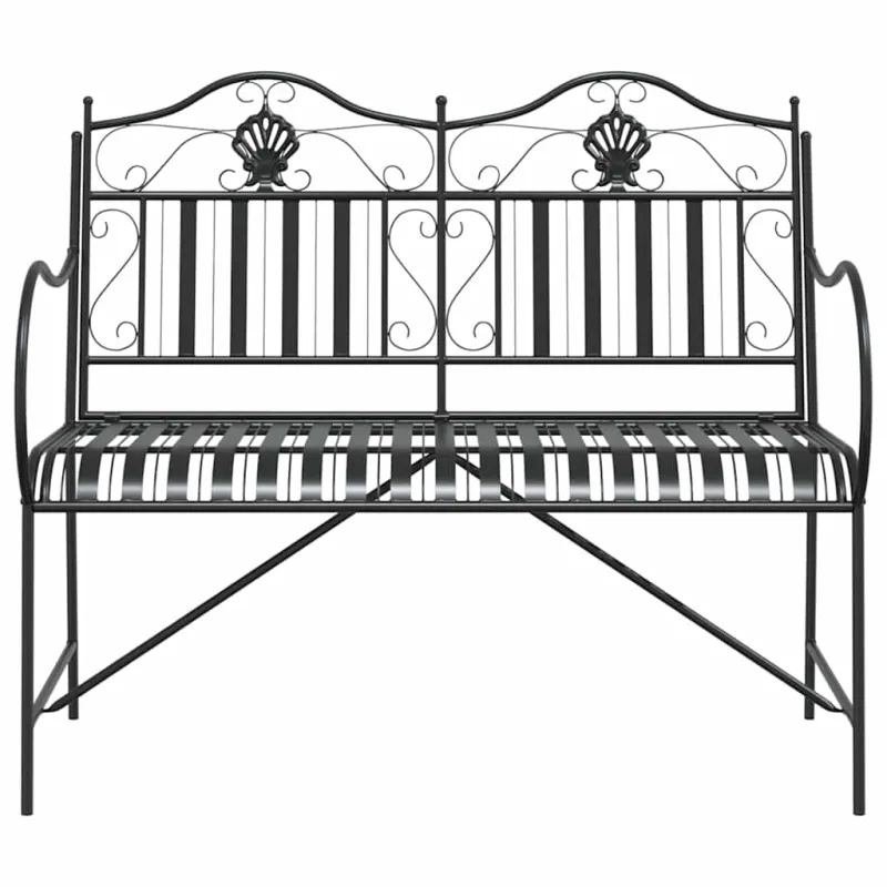 Sodo suolas Juoda 103,5 x 59 x 89 cm Plienas