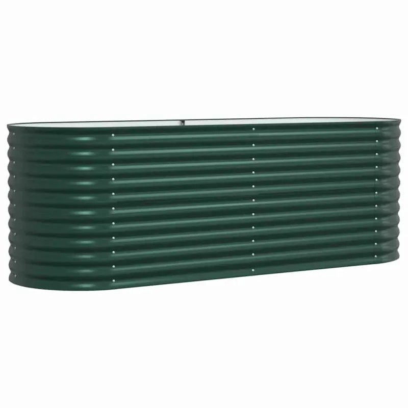 Pakelta lova Žalia 240 x 80 x 81 cm Plienas