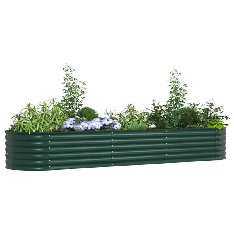 Pakelta lova Žalia 320 x 80 x 44 cm Plienas