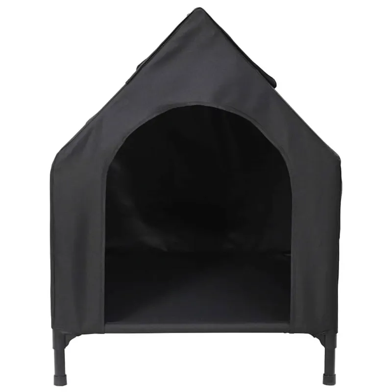 Augintinių namas Juoda 110 x 75 x 90 cm Plienas