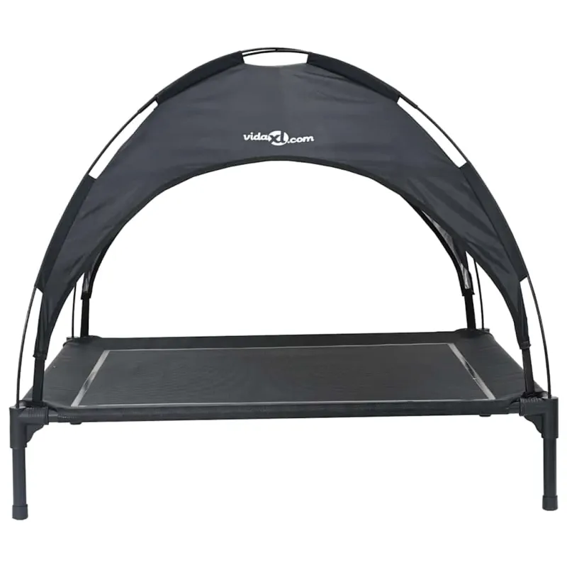 Šuo Lova Juoda 104 x 86 x 84,5 cm Plienas