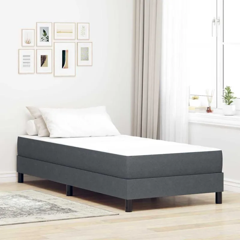 Čiužinys su čiužiniu Pilka 90 x 200 cm audinys