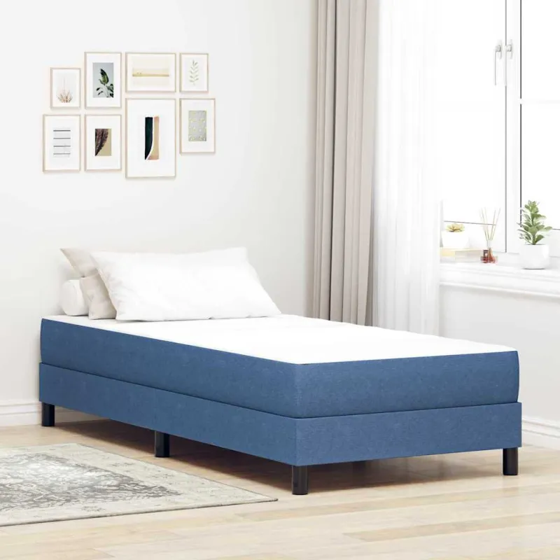 Čiužinys su čiužiniu Mėlyna 90 x 200 cm audinys