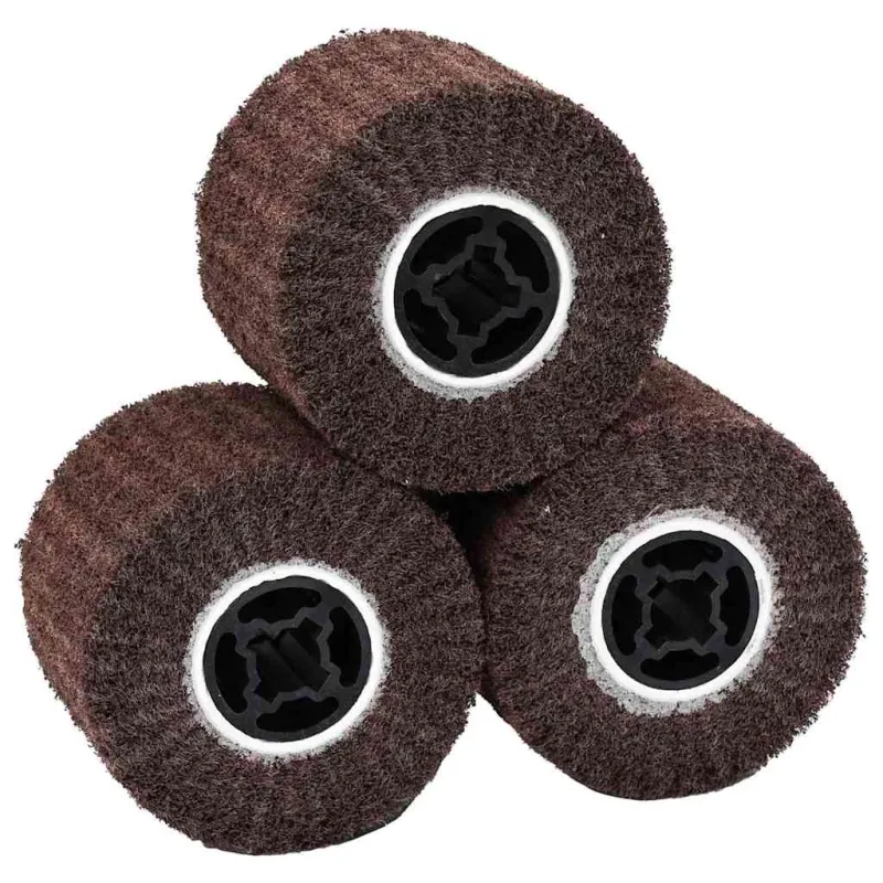 Šlifavimo ritinėliai 3 pcs Ruda 12 x 12 x 10 cm