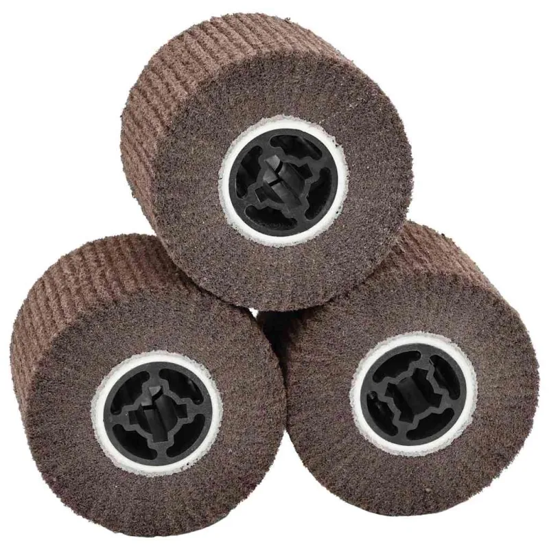 Šlifavimo ritinėliai 3 pcs Ruda 12 x 12 x 10 cm