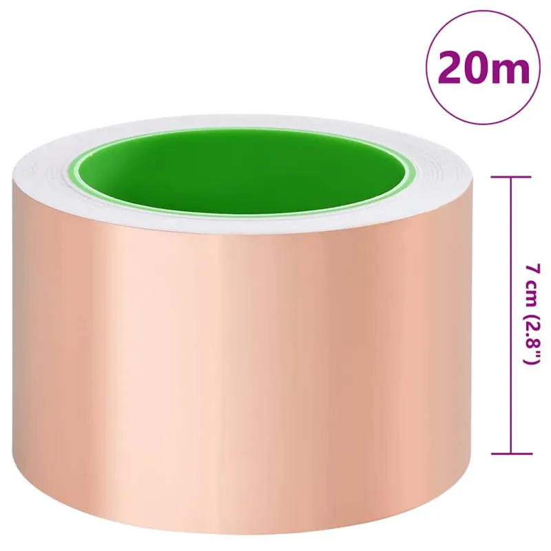 Varinė juostelė sraigių apsaugai Vario 70 mm x 20 m Vario