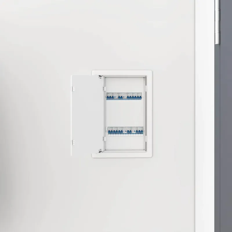 Prieigos panelės 2 pcs Balta 15 x 23 cm ABS plastikas