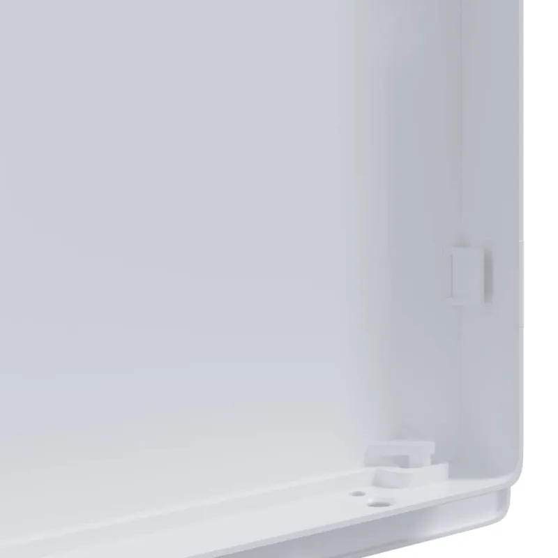 Prieigos panelės 2 pcs Balta 15 x 23 cm ABS plastikas