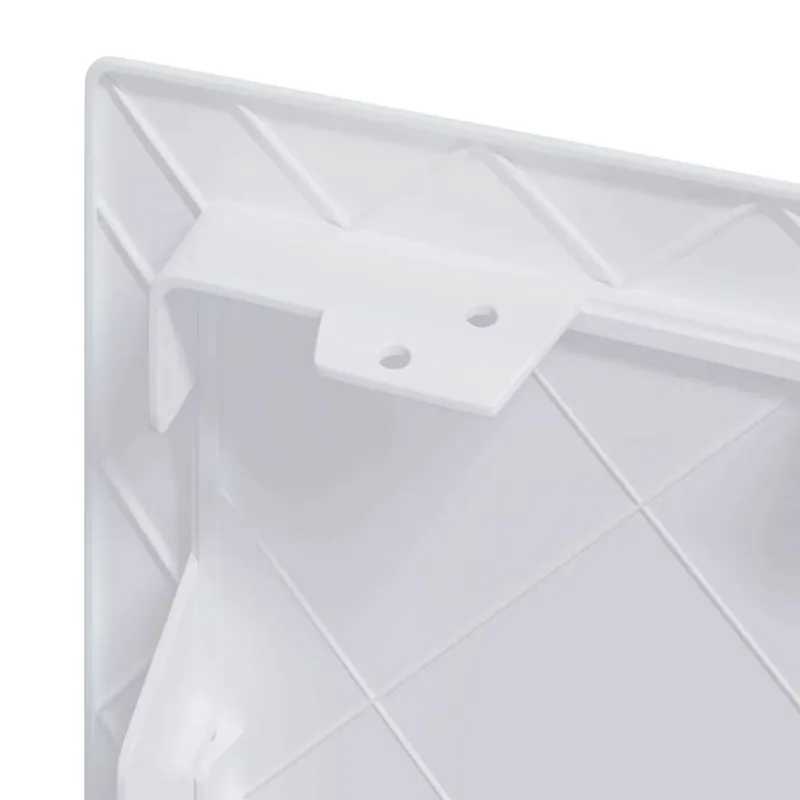 Prieigos panelės Balta 40 x 40 cm ABS plastikas