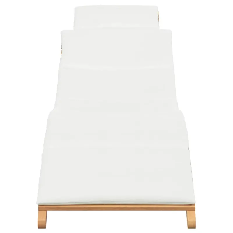 Sodo gultas Ruda 198 x 55 x 58,5 cm Kieto teka medžio