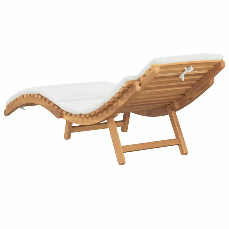 Sodo gultas Ruda 198 x 55 x 58,5 cm Kieto teka medžio