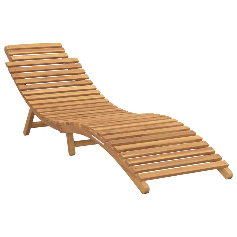 Sodo gultas Ruda 198 x 55 x 58,5 cm Kieto teka medžio