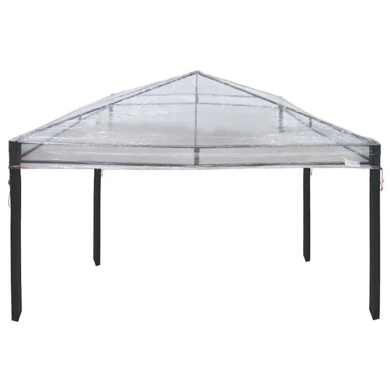 Paviliono dangos keitimas Skaidrus 300 x 300 x 26 cm PVC