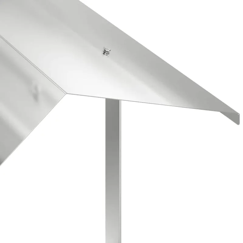 Kaminų gaubtas Sidabro 60 x 60 x 38 cm Nerūdijantis Plienas