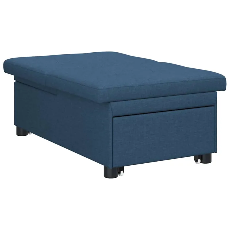 Ištraukiama sofa-lova Mėlyna 194 x 50 x 82 cm audinys