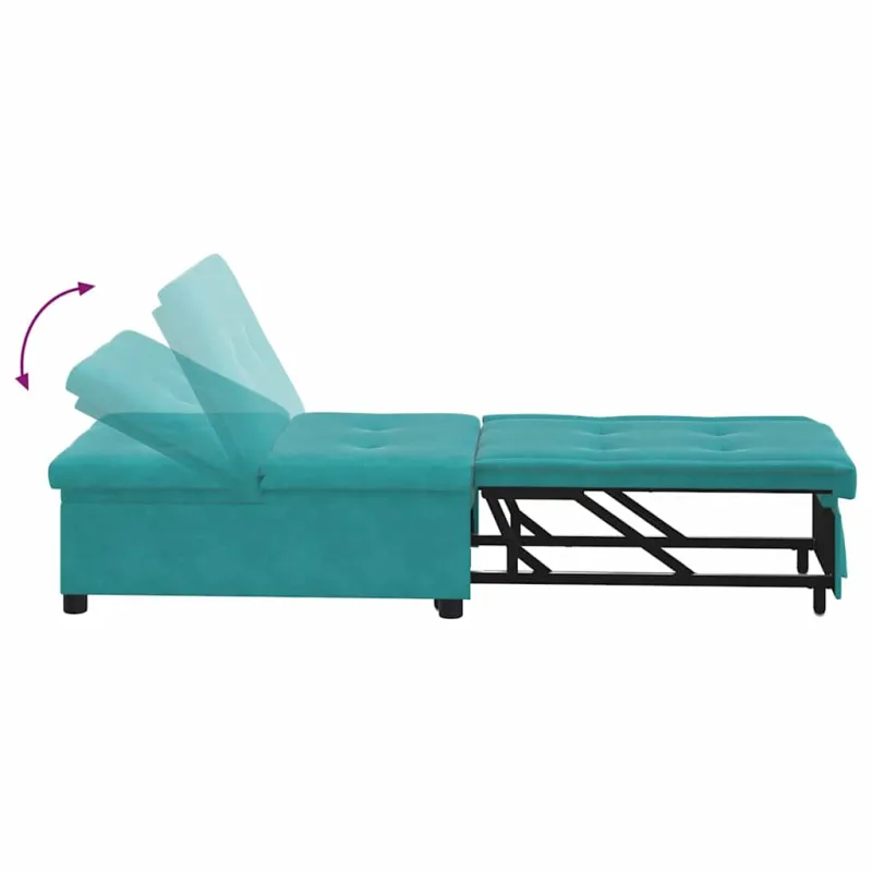 Sofa lova Turkio 194 x 67 x 82 cm Aksomas