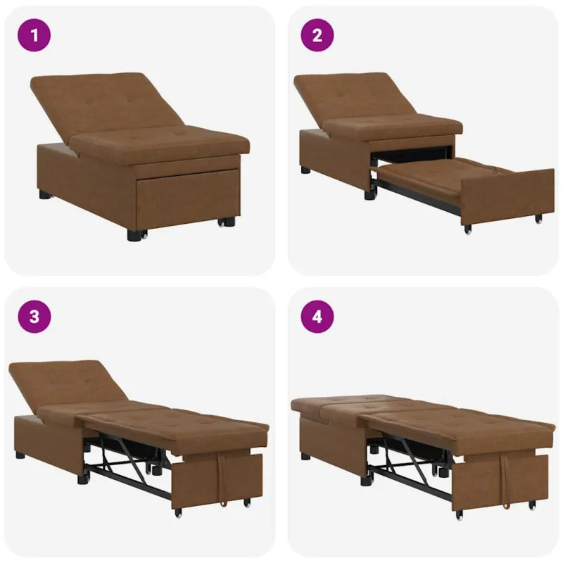 Sofa lova Ruda 194 x 67 x 82 cm Huahua audinys