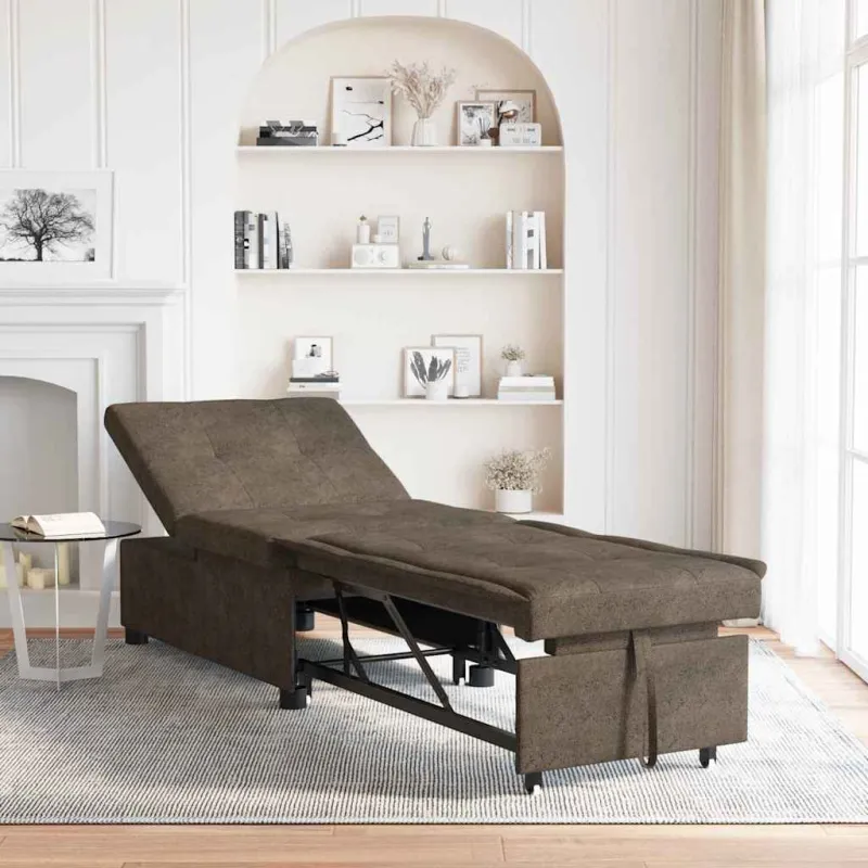 Sofa lova Tamsiai pilka 194 x 67 x 82 cm Huahua audinys