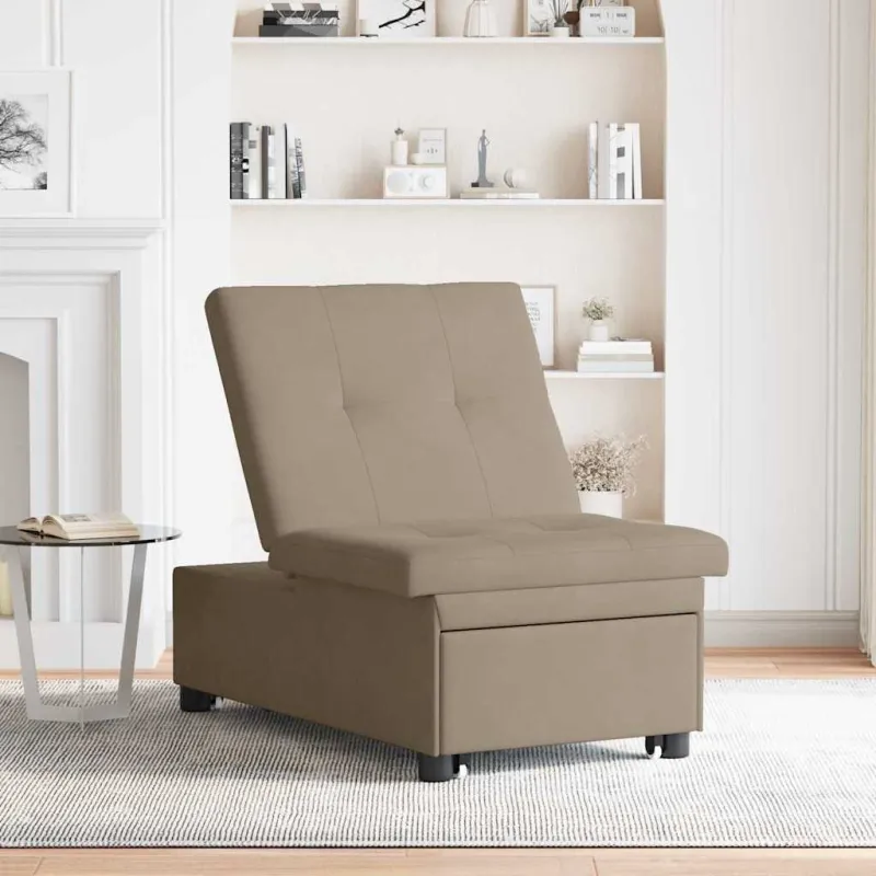 Ištraukiama sofa-lova Tortora 194 x 67 x 82 cm Mikropluoštas