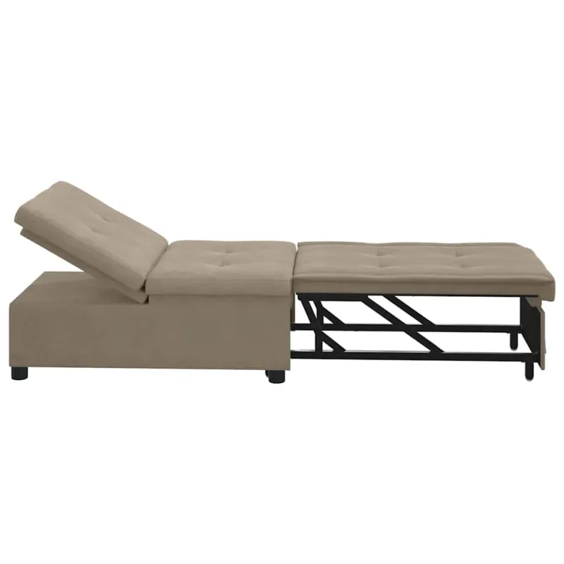 Ištraukiama sofa-lova Tortora 194 x 67 x 82 cm Mikropluoštas