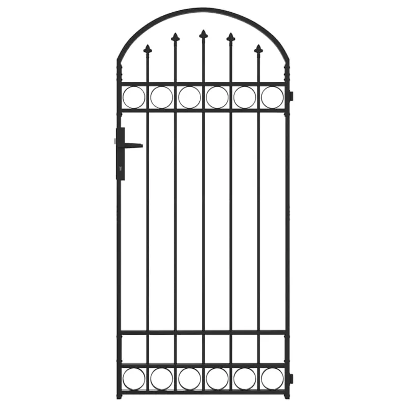 Tvorelės stulpas ASSEN 200 x 88 x 14 cm Plienas Pilka