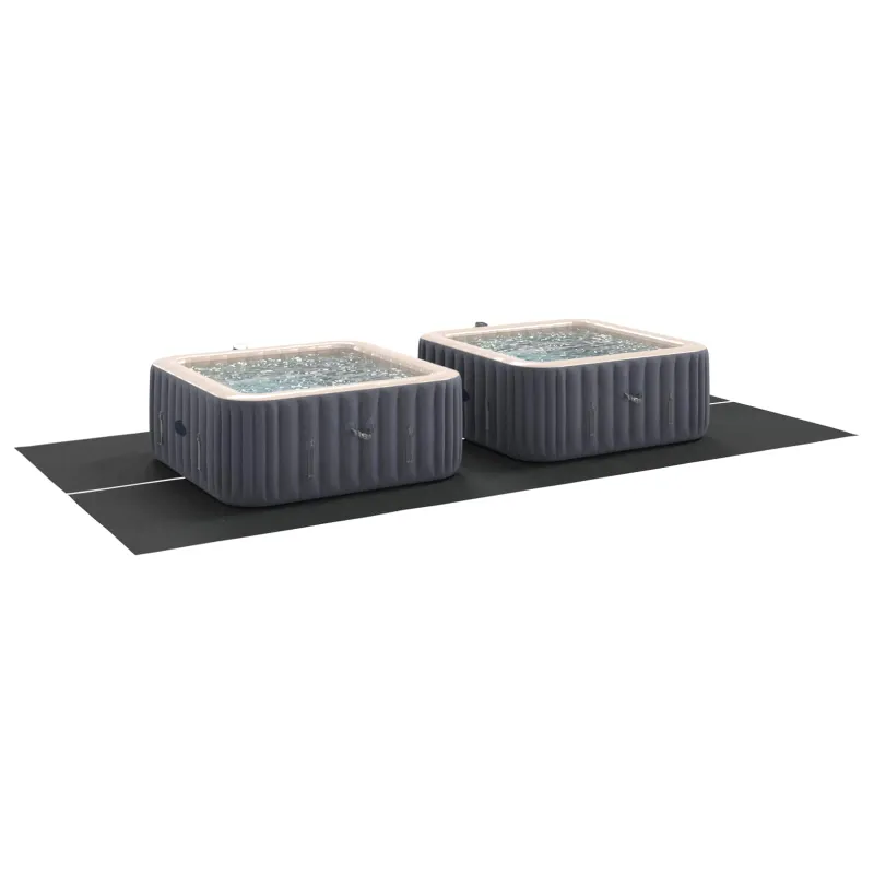 Baseino dugno plėvelė Reguliuojamas Juoda 500 x 250 x 0,1 cm
