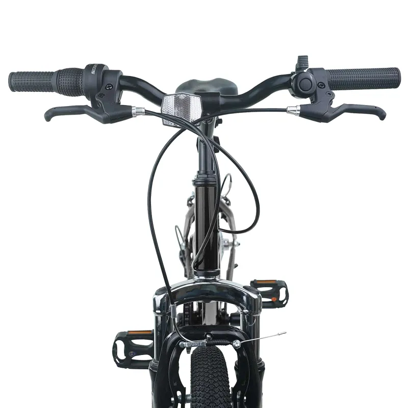 Vaikų Dviratis 24 Colių 6-Speed 8-12 metų Juoda
