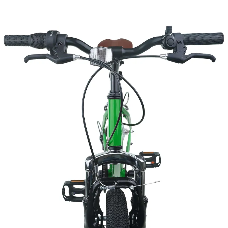 Vaikų Dviratis 24 Colių 6-Speed 8-12 metų Žalia