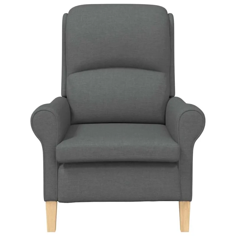 krėslas Tamsiai pilka audinys