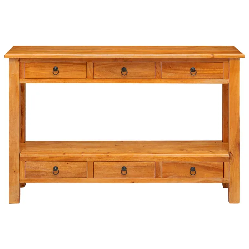 Konsolinis stalas su stalčių Natūrali 115 x 32 x 76 cm