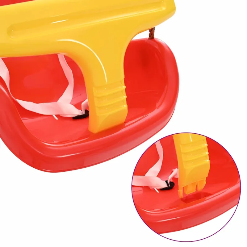 Vaikiškos sūpynės 2 pcs Raudona 36 x 43 x 42 cm Plastmasė