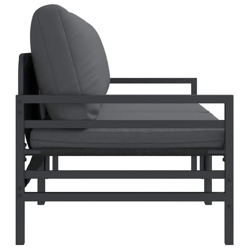 Lauko Baldai 2 Vienetas Antracitas 80 x 80 x 71 cm Plienas