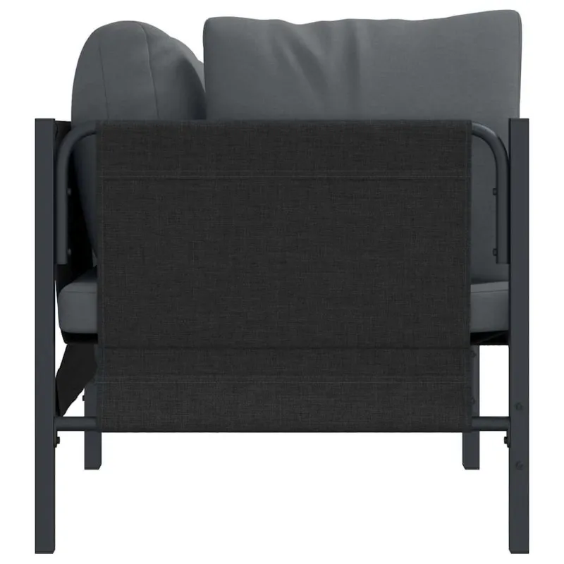 Lauko Baldai 2 Vienetas Antracitas 80 x 80 x 71 cm Plienas
